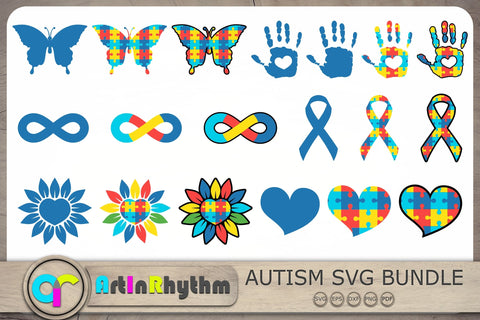 Autism Svg Bundle Svg, Autism Svg, Autism Awareness Svg, Autism Puzzle Svg SVG Artinrhythm shop 