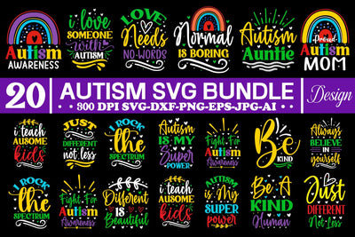 Autism Svg Bundle SVG designmaster24 