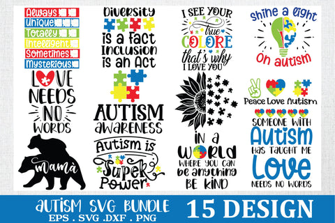 Autism SVG Bundle SVG md faruk hossain 