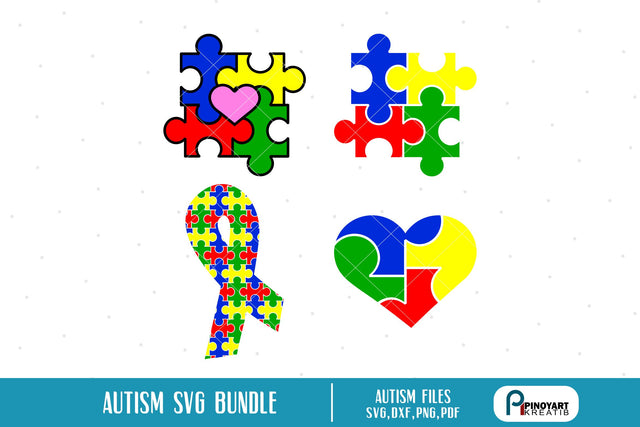 Autism Svg Bundle SVG Pinoyart Kreatib