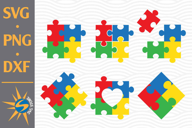 Autism SVG, PNG, DXF Digital Files Include SVG SVGStoreShop 