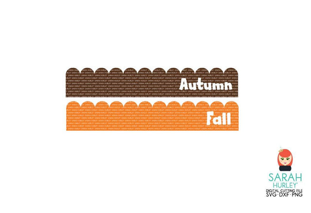 Autumn And Fall Page Borders SVG Sarah Hurley 