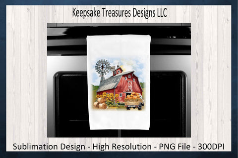 Autumn At The Farm Red Barn, Pumpkin Truck PNG Sublimation Design, Fall Farmhouse Barn, Digital Download, Fall Sunflower Printable PNG Sublimation Keepsake Treasures Designs LLC. 