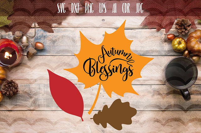 Autumn Blessed SVG SVG VectorSVGdesign 