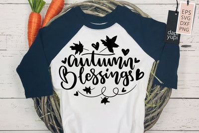 Autumn Blessings SVG dapiyupi store 