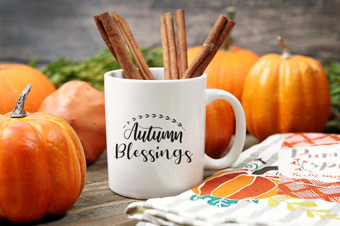 Autumn Blessings SVG Design SVG futivesvg 