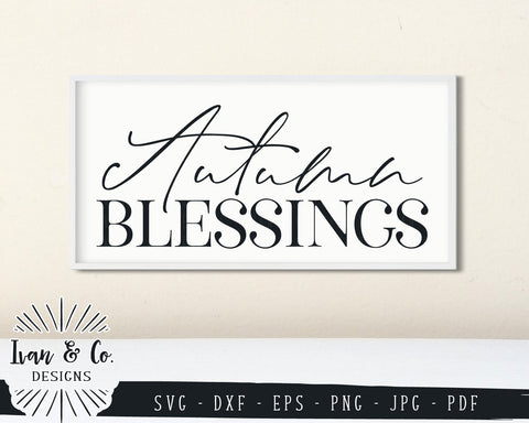 Autumn Blessings SVG Files | Fall | Christian SVG (871800621) SVG Ivan & Co. Designs 