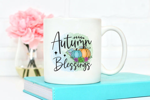 Autumn Blessings, Thanksgiving PNG Sublimation Sublimation CraftLabSVG 