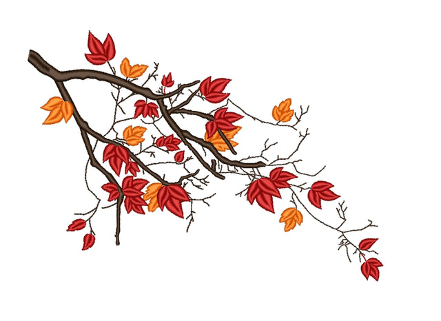 Autumn Branch Embroidery Design Embroidery/Applique DESIGNS Nino Nadaraia 