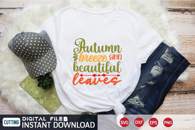 autumn breeze and beautiful leaves SVG designer krishna 
