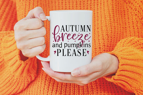 Autumn breeze and Pumpkins please SVG SVG Regulrcrative 