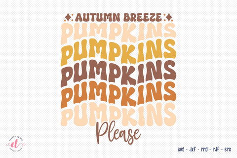 Autumn Breeze Pumpkins Please Retro SVG SVG CraftLabSVG 
