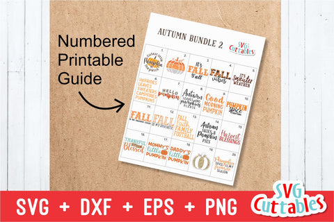 Autumn Bundle 2 SVG Svg Cuttables 