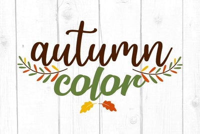 Autumn Color Svg SVG cricutfilesmg 