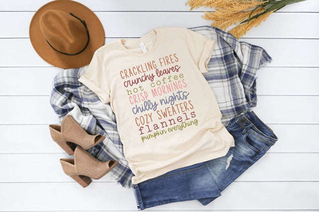 Autumn Decor SVG - Fall List svg SVG Simply Cutz 