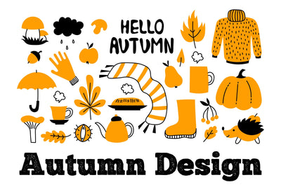 Autumn Design Elements Sublimation Rin Green 