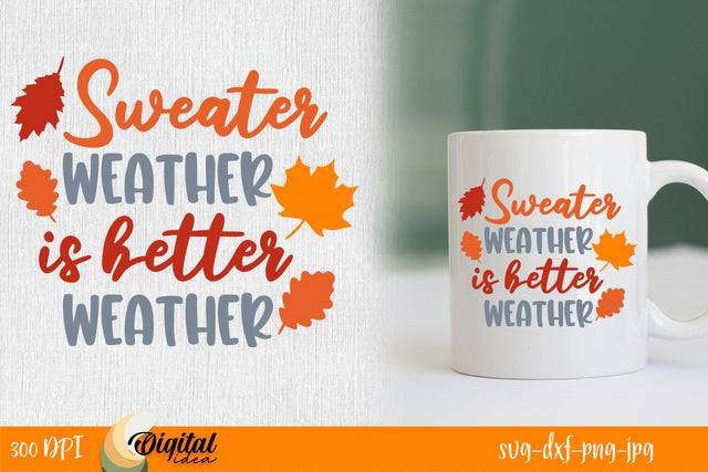 Autumn Design Inscription SVG. Funny Inscription SVG. SVG Evgenyia Guschina 