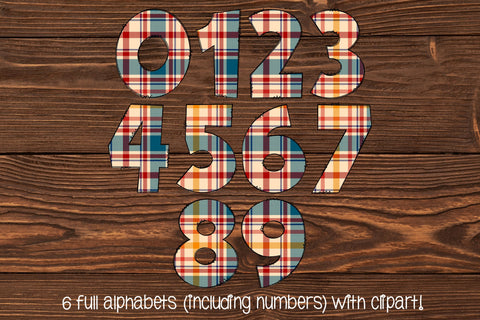 Autumn Doodle Letters PNG, Fall Alpha Bundle Sublimation Crafty Mama Studios 