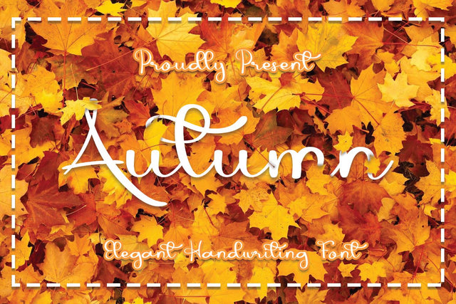 Autumn Font Erik Studio 