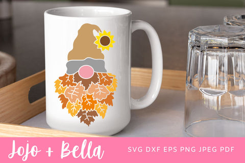 Autumn Gnome SVG, Thanksgiving gnome, Gnome SVg, Gnome svg for Cricut, Gnomes svg, Gnome clipart, Gnome png, Gnome clip art, Garden gnome Svg files for Cricut, Silhouette, Sublimation Designs SVG Jojo&Bella 
