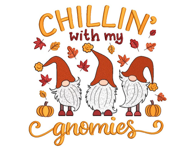 Autumn Gnomes Embroidery Design Embroidery/Applique DESIGNS Nino Nadaraia 
