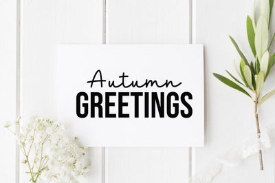 Autumn greetings SVG SVGista 