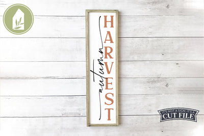 Autumn Harvest | Fall Porch Sign SVG SVG LilleJuniper 