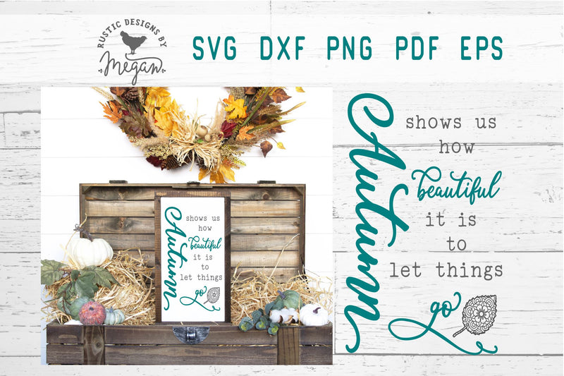 Autumn Inspirational SVG SVG Tinker & Teal 