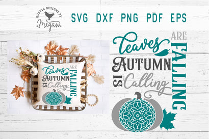 Autumn Is Calling Fall SVG SVG Tinker & Teal 