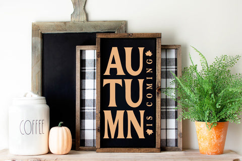 Autumn Is coming | Fall Sign SVG Cut File SVG zoellartz 