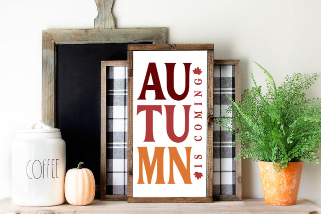 Autumn Is coming | Fall Sign SVG Cut File SVG zoellartz 