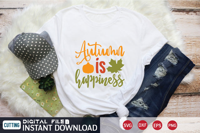 autumn is happiness SVG designer krishna 