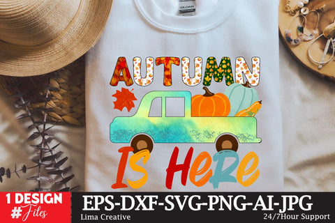 Autumn Is Here Sublimation PNG Sublimation Insomnia Std 