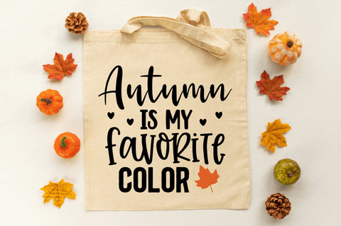 Autumn is my favorite color SVG SVG Regulrcrative 