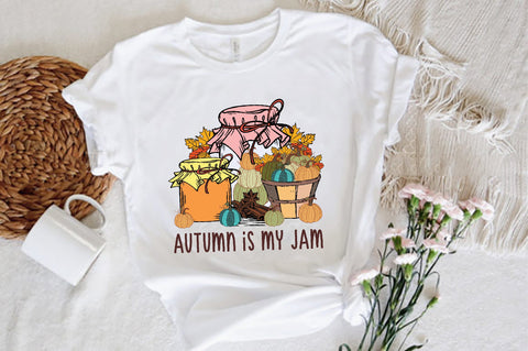 Autumn is My Jam Sublimation Sublimation Jagonath Roy 