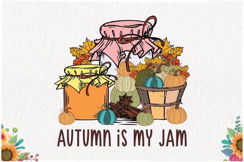 Autumn is My Jam Sublimation Sublimation Jagonath Roy 