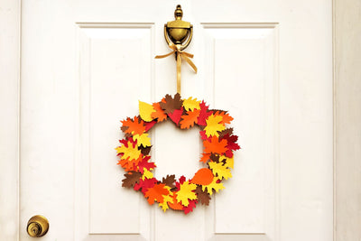 Autumn Leaf Wreath SVG Risa Rocks It 