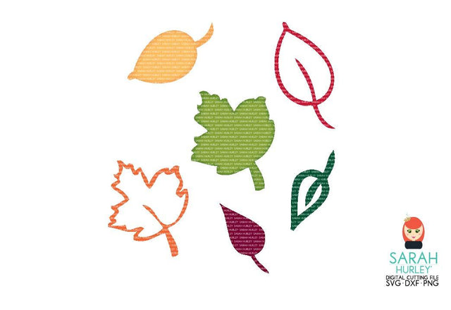 Autumn Leaves 1 SVG Sarah Hurley 