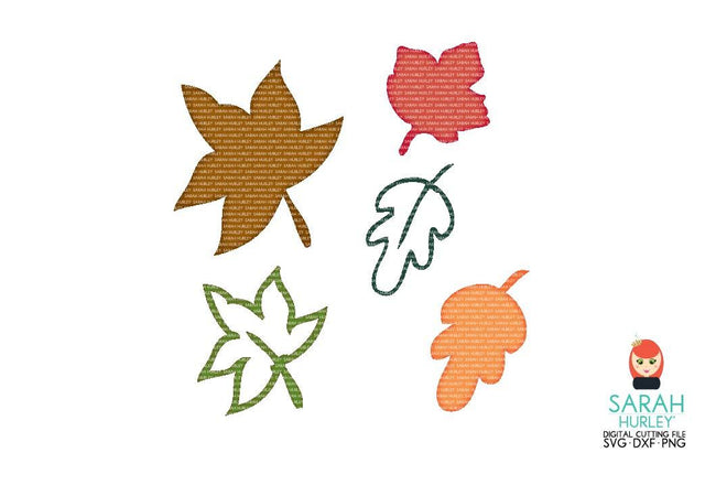 Autumn Leaves 2 SVG Sarah Hurley 