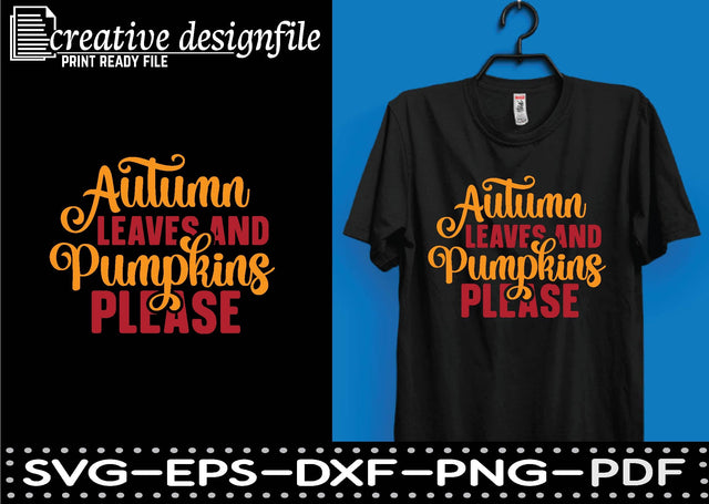 autumn leaves and pumpkins please SVG farhad farhad 