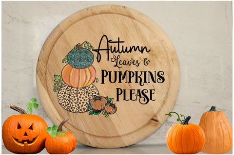 Autumn Leaves Pumpkins Please Sublimation Sublimation Jagonath Roy 