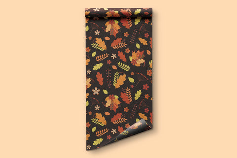 Autumn Leaves Seamless Patterns Digital Paper Bundle Digital Pattern LaBelezoka 