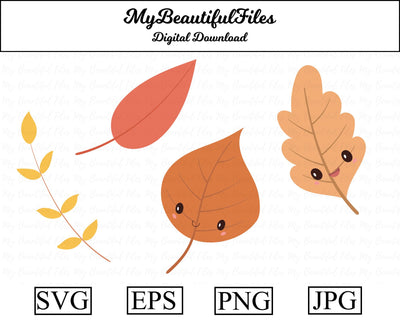 Autumn Leaves SVG MyBeautifulFiles 