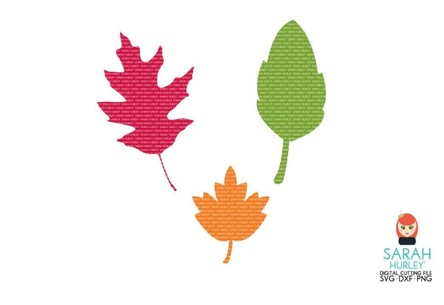 Autumn Leaves SVG Sarah Hurley 