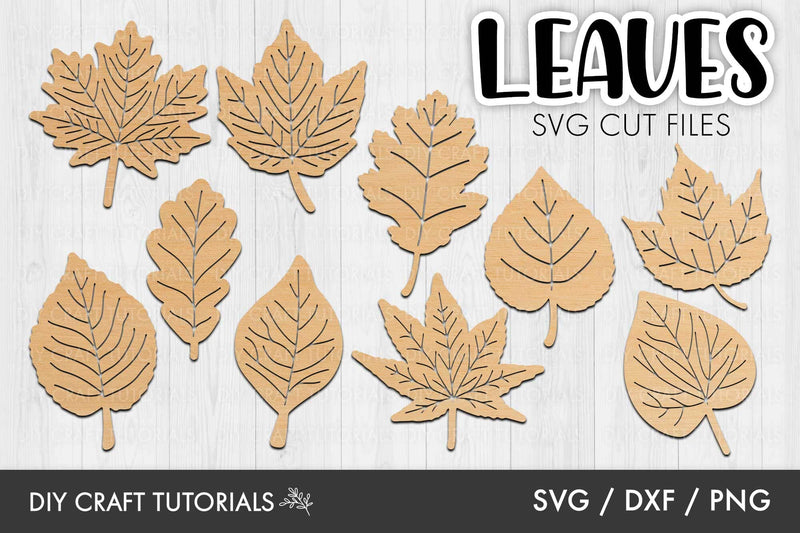 Autumn Leaves SVG SVG DIY Craft Tutorials 