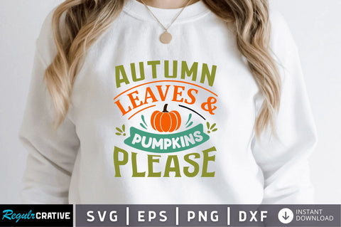 autumn leaves & svg SVG Regulrcrative 
