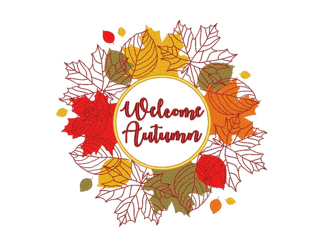 Autumn Machine Embroidery Design Embroidery/Applique DESIGNS Nino Nadaraia 