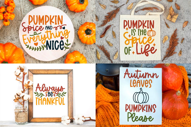 Autumn Mini Bundle | Autumn SVG Cut Files SVG Illuztrate 