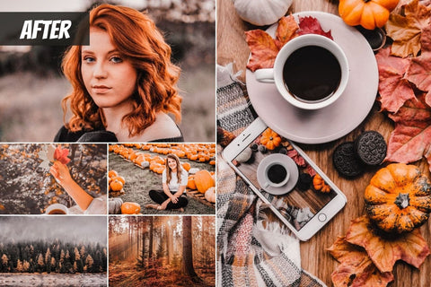 Autumn Mobile Lightroom Preset | Blogger presets SVG SvgOcean 