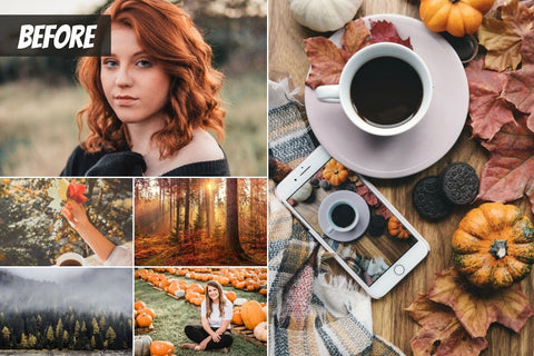 Autumn Mobile Lightroom Preset | Blogger presets SVG SvgOcean 